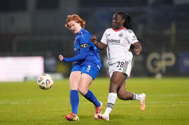 Football, Women, 2nd BL, SV Meppen - Eintracht Frankfurt II