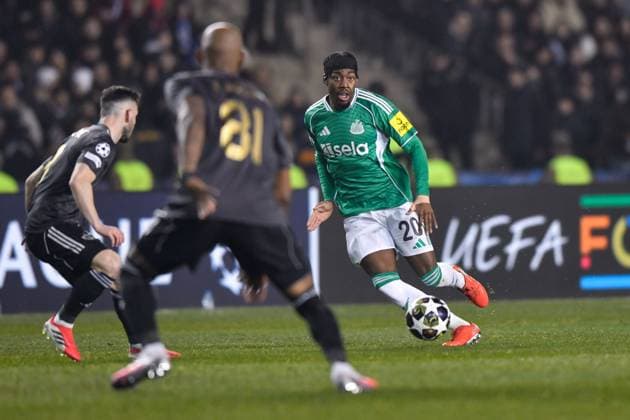Football, CL, Qarabag Agdam - Newcastle United