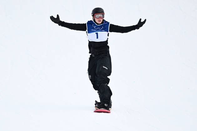 Zoi SADOWSKI SYNNOTT (NZL), FEBRUARY 18, 2026 - Snowboarding : Women s Slopestyle Final during the Milano Cortina 2026 Olympic Winter games, Winterspiele,Spiele, Summer games at Livigno Snow Park in Livigno, Italy.  aflo_320389318