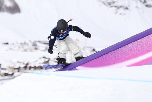 Reira Iwabuchi (JPN), FEBRUARY 18, 2026 - Snowboarding : Women s Slopestyle Final during the Milano Cortina 2026 Olympic Winter games, Winterspiele,Spiele, Summer games at Livigno Snow Park in Livigno, Italy.  aflo_320381173