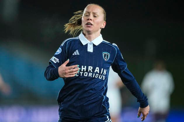 February 18, 2026, Valdebebas, Madrid, Spain: Klaudia Jedlinska of Paris FC gestures during the UEFA Women s Champions League 2025 26 KO play-offs Second Leg match between Real Madrid C.F. and Paris FC at Alfredo Di Stefano on February 18, 2026 in Madrid, Spain. Valdebebas Spain - ZUMAa181 20260218_zaa_a181_061 Copyright: xOscarxJ.xBarrosox