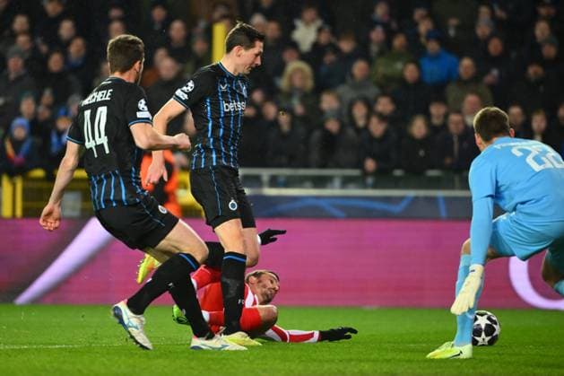 Club Brugge v Atletico de Madrid - UEFA Champions League BRUGGE, BELGIUM - FEBRUARY 18 : Vanaken Hans midfielder of Club Brugge during the UEFA Champions League 2025 26 knockout phase play-off match first leg between Club Brugge and Atletico de Madrid on February 18, 2026 in Brugge, Belgium, 18 02 2026 Brugge Belgium  Copyright: xVincentxKalutx