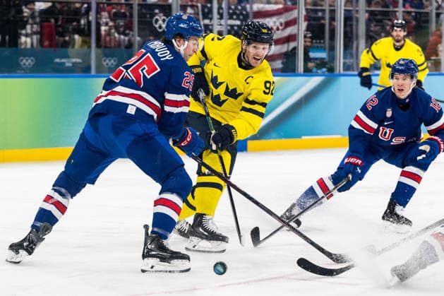 Milano Cortina 2026, Ice hockey, Men, Quarter-finals, USA - Sweden