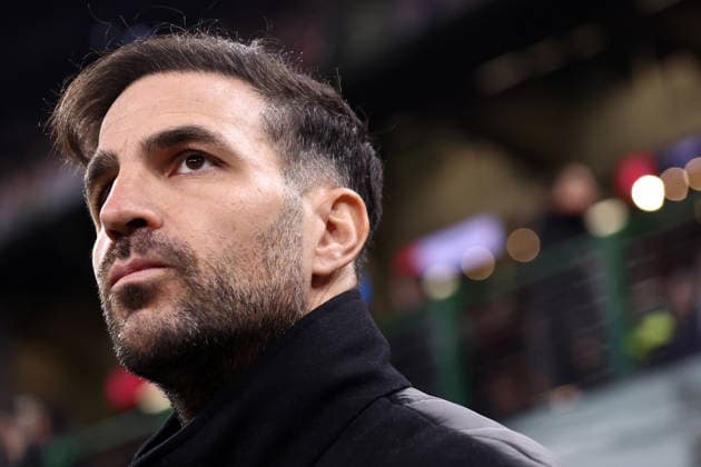 Ac Milan - Como 1907 Cesc Fabregas, head coach of Como 1907 looks on during the Serie A match beetween Ac Milan and Como 1907 at Stadio Giuseppe Meazza on February 18 2026 in Milano, Italy . Milano Stadio Giuseppe Meazza Italy Copyright: xMarcoxCanonierox