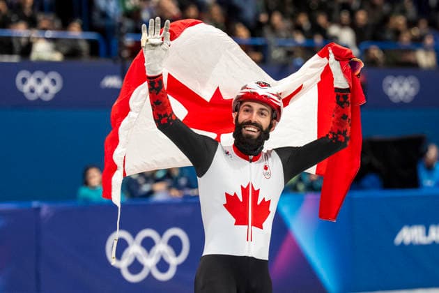 Milano Cortina 2026, short track, men, 500m, Olympic champion Steven Dubois