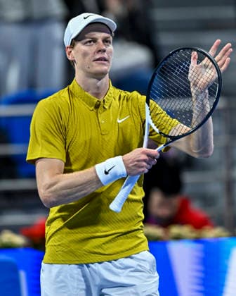 ATP, Tennis Herren QATAR EXXONMOBIL OPEN-ROUND OF 16 Jannik Sinner of Italy celebrates after winning against Alexei Popyrin of Australia in the Round of q6 at the ATP men s Qatar ExxonMobil Open 2026 tennis tournament at the Khalifa International Tennis Complex in Doha, Qatar, on February 18 2026. DOHA Qatar Copyright: xNOUSHADx