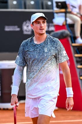 Rio Open 2026 RIO DE JANEIRO, RJ - 18.02.2026: RIO OPEN 2026 - Joao Fonseca Melo in a match against Gonzalez Molteni, doubles match, at the 11th edition of the Rio Open which takes place at the Jockey Club Brasileiro on the afternoon of this Wednesday (18), in Rio de Janeiro (Photo: Celso Pupo Fotoarena) x2890879x  CelsoxPupo