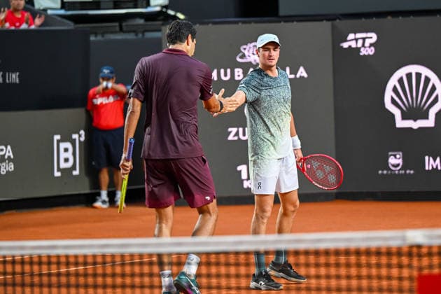 Rio Open 2026 RIO DE JANEIRO, RJ - 18.02.2026: RIO OPEN 2026 - Joao Fonseca Melo in a match against Gonzalez Molteni, doubles match, at the 11th edition of the Rio Open which takes place at the Jockey Club Brasileiro on the afternoon of this Wednesday (18), in Rio de Janeiro (Photo: Celso Pupo Fotoarena) x2890883x  CelsoxPupo