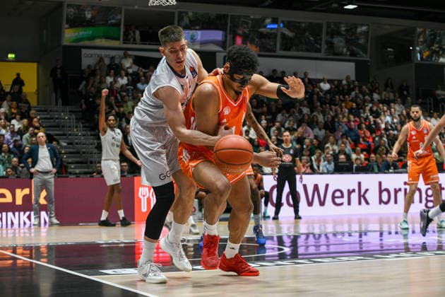 easyCredit Basketball Bundesliga, Matchday 21, Niners Chemnitz MLP Academics Heidelberg 18 02 2026 from 20 Copyright: xEHLxMedia MichelxKöhlerx 20261802-Niners-Heidelberg_056