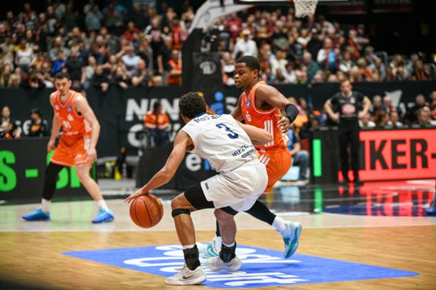 easyCredit Basketball Bundesliga, Matchday 21, Niners Chemnitz MLP Academics Heidelberg 18 02 2026 from 20 Copyright: xEHLxMedia MichelxKöhlerx 20261802-Niners-Heidelberg_068