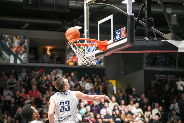 easyCredit Basketball Bundesliga, Matchday 21, Niners Chemnitz MLP Academics Heidelberg 18 02 2026 from 20 Copyright: xEHLxMedia MichelxKöhlerx 20261802-Niners-Heidelberg_085