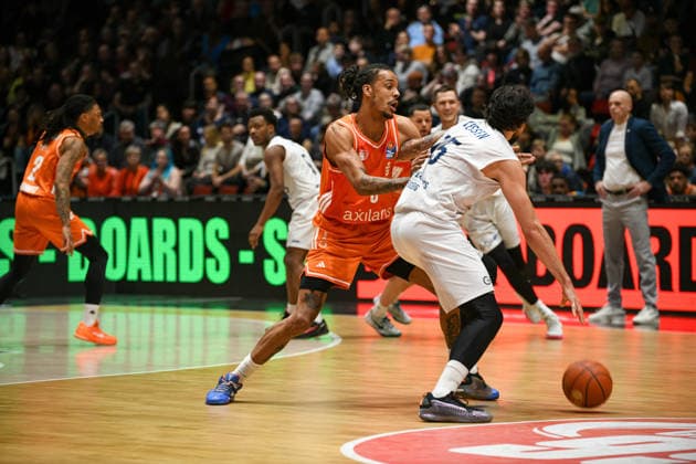easyCredit Basketball Bundesliga, Matchday 21, Niners Chemnitz MLP Academics Heidelberg 18 02 2026 from 20 Copyright: xEHLxMedia MichelxKöhlerx 20261802-Niners-Heidelberg_069