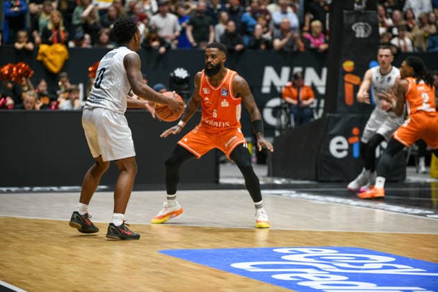 easyCredit Basketball Bundesliga, Matchday 21, Niners Chemnitz MLP Academics Heidelberg 18 02 2026 from 20 Copyright: xEHLxMedia MichelxKöhlerx 20261802-Niners-Heidelberg_080