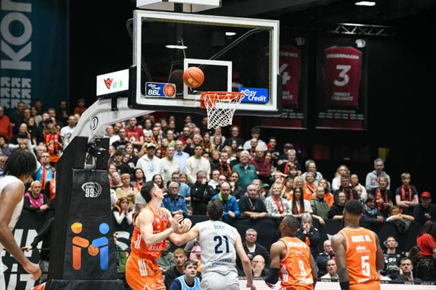 easyCredit Basketball Bundesliga, Matchday 21, Niners Chemnitz MLP Academics Heidelberg 18 02 2026 from 20 Copyright: xEHLxMedia MichelxKöhlerx 20261802-Niners-Heidelberg_119