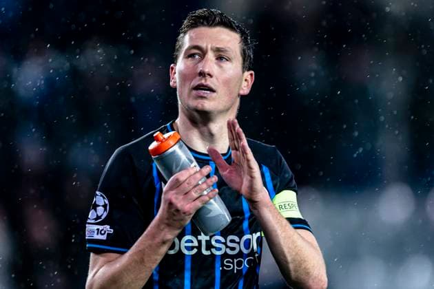 Club Brugge midfielder Hans Vanaken, during the match Club Brugge KV vs Atletico de Madrid at the Jan Breydelstadion for the Champions League KO play offs 1st leg season 2025 2026 in BRUGGE, Belgium on 18 february 2026 Photo by Stefan Koops EYE4IMAGES DeFodi Images