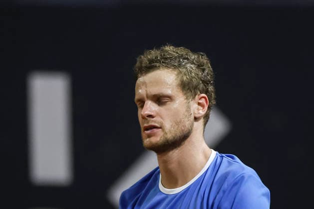 RIO DE JANEIRO (RJ), 18 02 2026- SPORTS TENNIS RIO OPEN - RIO OPEN 2026 ATP, Tennis Herren 500 - Match between Y. Hanfmann vs JM Cerundolo, held at the Jockey Club Brasileiro, Rio de Janeiro, this Wednesday (18). (Photo: Renan Areias Photo Premium SPP) (Renan Areias, Renan Areias SPP) Copyright: xRenanxAreias,xRenanxAreiasx xSPPx spp-en-ReArReAr-renan_areias_photo_premium_340605