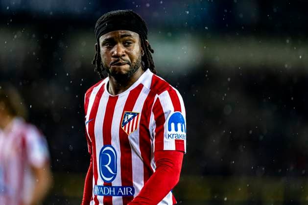 Atletico de Madrid forwarder Ademola Lookman, during the match Club Brugge KV vs Atletico de Madrid at the Jan Breydelstadion for the Champions League KO play offs 1st leg season 2025 2026 in BRUGGE, Belgium on 18 february 2026 Photo by Stefan Koops EYE4IMAGES DeFodi Images