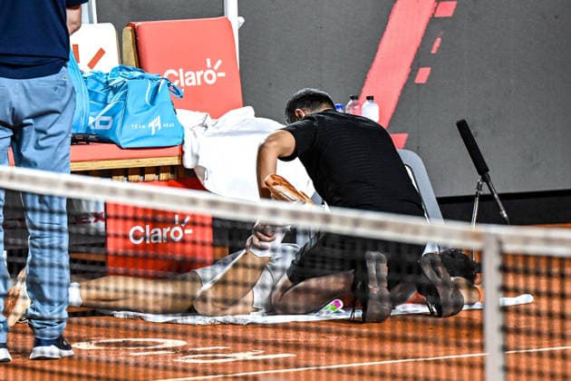 Rio Open 2026 RIO DE JANEIRO, RJ - 18.02.2026: RIO OPEN 2026 - Francisco Cerundolo competing against Thiago Agustin Tirante on the Guga Kuerten Court, during the 11th edition of the Rio Open, held at the Jockey Club Brasileiro, on the afternoon of this Wednesday (18), in Rio de Janeiro. (Photo: Celso Pupo Fotoarena) x2890952x  CelsoxPupo