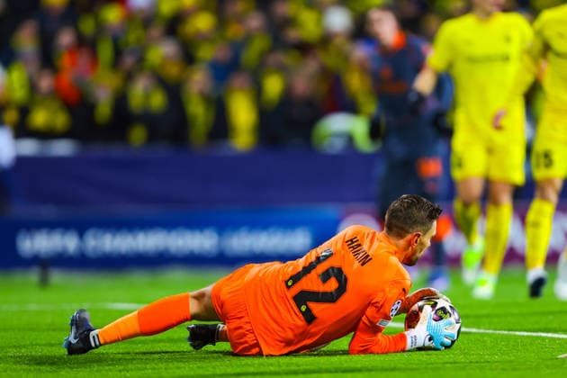 Football, Champions League 2025 2026 Bodo Glimt Inter 3 1 Bodo 20260218 Bodo Glimt s goalkeeper Nikita Haikin in the Champions League football match between Bodo Glimt and Inter at Aspmyra Stadium Photo Thomas Andersen NTB Bodo Norway EDITORIAL USE ONLY RESTRICTED USE FOR BETTING COMPANIES  Copyright: xThomasxAndersenx xNTBx