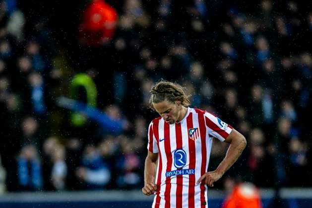 Atletico de Madrid midfielder Marcos Llorente, during the match Club Brugge KV vs Atletico de Madrid at the Jan Breydelstadion for the Champions League KO play offs 1st leg season 2025 2026 in BRUGGE, Belgium on 18 february 2026 Photo by Stefan Koops EYE4IMAGES DeFodi Images