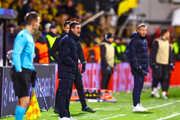 Football, Champions League 2025 2026 Bodo Glimt Inter 3 1 Bodo 20260218 Inter s head coach Cristian Chivu in the Champions League football match between Bodo Glimt and Inter at Aspmyra Stadium Photo Mats Torbergsen NTB Bodo Norway EDITORIAL USE ONLY RESTRICTED USE FOR BETTING COMPANIES  Copyright: xMatsxTorbergsenx xNTBx