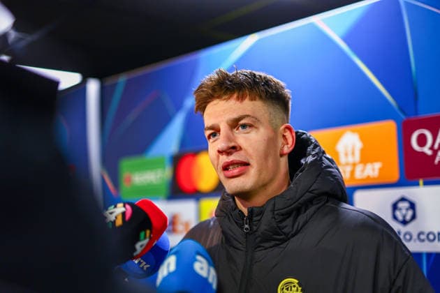 Football, Champions League 2025 2026 Bodo Glimt Inter 3 1 Bodo 20260219 Bodo Glimts Jostein Gundersen after the Champions League football match between Bodo Glimt and Inter at Aspmyra Stadium Photo Mats Torbergsen NTB Bodo Norway EDITORIAL USE ONLY RESTRICTED USE FOR BETTING COMPANIES  Copyright: xMatsxTorbergsenx xNTBx