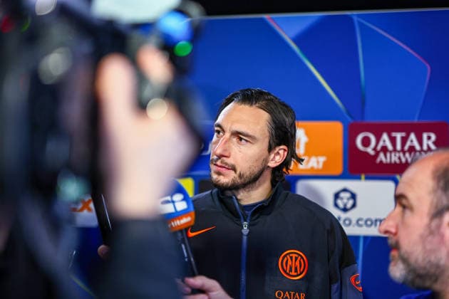 Football, Champions League 2025 2026 Bodo Glimt Inter 3 1 Bodo 20260219 Inters Matteo Darmian after the Champions League football match between Bodo Glimt and Inter at Aspmyra Stadium Photo Mats Torbergsen NTB Bodo Norway EDITORIAL USE ONLY RESTRICTED USE FOR BETTING COMPANIES  Copyright: xMatsxTorbergsenx xNTBx
