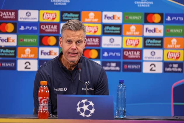 Football, Champions League 2025 2026 Bodo Glimt Inter 3 1 Bodo 20260218 Bodo Glimt s coach Kjetil Knutsen after the Champions League football match between Bodo Glimt and Inter at Aspmyra Stadium Photo Thomas Andersen NTB Bodo Norway EDITORIAL USE ONLY RESTRICTED USE FOR BETTING COMPANIES  Copyright: xThomasxAndersenx xNTBx