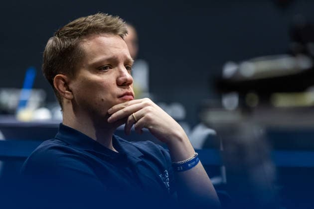 GER, easy Credit Basketball Bundesliga, Niners Chemnitz MLP Academics Heidelberg 18 02 2026, Messe, Chemnitz, GER, easy Credit Basketball Bundesliga, Niners Chemnitz MLP Academics Heidelberg Alex Vogel, Sports Director MLP Academics Heidelberg Photo Alexander Trienitz Chemnitz Messe Sachsen Germany