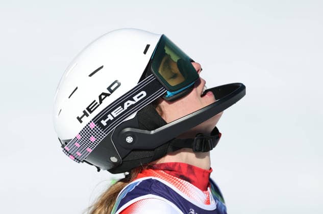260218 -- CORTINA D AMPEZZO, Feb. 18, 2026 -- Camille Rast of Switzerland reacts after the alpine skiing women s slalom run 2 at the Milan-Cortina 2026 Olympic Winter games, Winterspiele,Spiele, Summer games in Cortina, Italy, Feb. 18, 2026. MICO2026ITALY-CORTINA D AMPEZZO-OLYMPIC WINTER GAMES-ALPINE SKIING-WOMEN S SLALOM ZhangxChenlin  (MICO2026)ITALY-CORTINA D AMPEZZO-OLYMPIC WINTER GAMES-ALPINE SKIING-WOMEN S SLALOM IMAGO ZhangxChenlin  imago images 0847986567