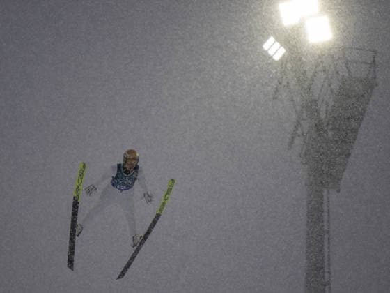 OLYMPICS - Winter Olympic Games, Olympische Spiele, Olympia, OS Milano Cortina 2026 PREDAZZO,ITALY,19.FEB.26 - OLYMPICS, NORDIC SKIING, NORDIC COMBINED, Ski jumping, Skispringen, Ski, nordisch - Winter Olympic Games Milano Cortina 2026, team sprint, large hill. Image shows Jens Luraas Oftebro (NOR).  GEPAxpictures xOliverxLerch