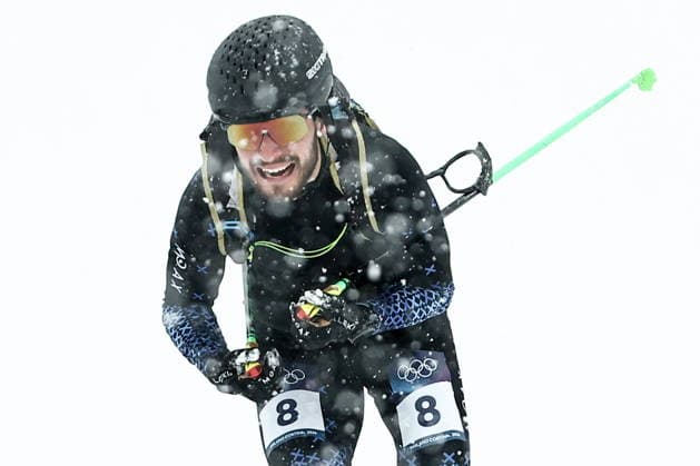 ITALY, LOMBARDY - FEBRUARY 19, 2026: Nikita Filippov of Russia competes in the men s ski mountaineering sprint heats during the 2026 Winter Olympic Games, Olympische Spiele, Olympia, OS on the Stelvio slope of the Bormio Ski Resort in Bormio, Province of Sondrio. Mikhail Tereshchenko TASS  88936676
