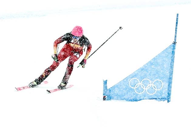 ITALY, LOMBARDY - FEBRUARY 19, 2026: Nikita Filippov of Russia competes in the men s ski mountaineering sprint heats during the 2026 Winter Olympic Games, Olympische Spiele, Olympia, OS on the Stelvio slope of the Bormio Ski Resort in Bormio, Province of Sondrio. Mikhail Tereshchenko TASS  88939263