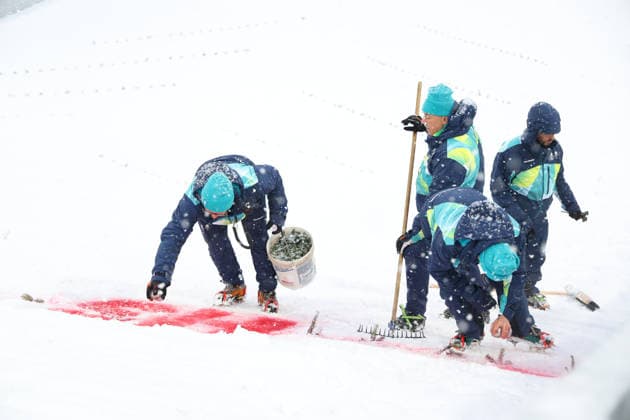 General view, FEBRUARY 19, 2026 - Nordic Combined : Team Sprint during the Milano Cortina 2026 Olympic Winter games, Winterspiele,Spiele, Summer games at Predazzo Ski jumping, Skispringen, Ski, nordisch Stadium in Predazzo, Italy. Noxthirdxpartyxsales  aflo_320463731