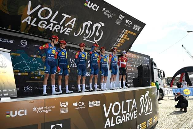Volta Algarve 2026 Stage 2 FOIA (MONCHIQUE), PORTUGAL - FEBRUARY 19 : team Lidl - Trek during stage 2 of the 52th edition of Volta Algarve an UCI ProSeries 2.Pro cycling road race stage for Men Elite of 147.2 km with start in Portimao and finish in Foia (Monchique) on February 19, 2026 in Foia (Monchique), Portugal, 19 02 2026 ( Motordriver Guy De Vuyst - Foia (Monchique) Portugal  Copyright: xNicoxVereeckenx