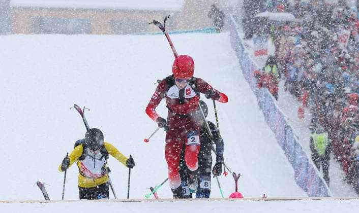 Milano Cortina 2026 - XXV Olympic Winter games, Winterspiele,Spiele, Summer games Bormio - Italy 19 February,2026 Men s Ski Mountaineering Image Show: Kistler J SUI  Copyright: xSergioxBisi IPAxSportx xipa-agency.netx xx IPA_71723789 IPA_Agency_IPA71723789