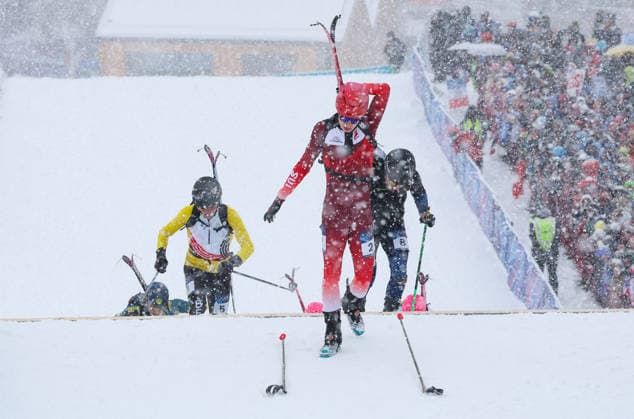 Milano Cortina 2026 - XXV Olympic Winter games, Winterspiele,Spiele, Summer games Bormio - Italy 19 February,2026 Men s Ski Mountaineering Image Show: Kistler J SUI  Copyright: xSergioxBisi IPAxSportx xipa-agency.netx xx IPA_71723792 IPA_Agency_IPA71723792