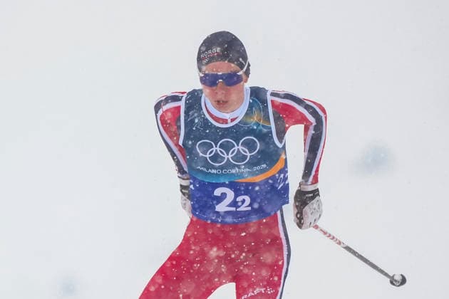 Winter Olympics in Milan Cortina 2026 Val di Fiemme, Italy 20260219. Jens Luraas Oftebro from Norway during the combined team sprint 2 x 7.5 km Tesero CC-Stadium during the Winter Olympics in Milano Cortina 2026. Photo: Lise Aaserud NTB Val di Fiemme Italy EDITORIAL USE ONLY. RESTRICTED USE FOR BETTING COMPANIES Ref:_SPODv_BL0l8axE.jpg *** Winter Olympics in Milan Cortina 2026 Val di Fiemme, Italy 20260219 Jens Luraas Oftebro from Norway during the combined team sprint 2 x 7 5 km Tesero CC Stadium during the Winter Olympics in Milano Cortina 2026 Photo Lise Aaserud NTB Val di Fiemme Italy EDITORIAL USE ONLY RESTRICTED USE FOR BETTING COMPANIES  Copyright: xLisexAserudx xNTBx