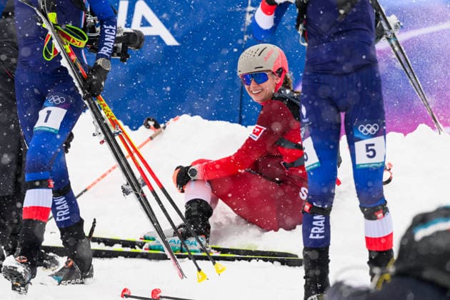 260219 Marianne Fatton of Switzerland celebrates after women s ski mountaineering sprint final during day 13 of the 2026 Winter Olympics on February 19, 2026 in Bormio. Photo: Vegard Grott BILDBYRAN kod VG VG0887 bbeng Olympic Games, Olympische Spiele, Olympia, OS olympics winter olympics os ol olympiska spel vinter-os olympiske leker milano cortina 2026 milan cortina 2026 milano cortina 2026 olympic games milano cortina 2026 winter olympic games milano cortina-os milano cortina-ol vinter-ol ski mountaineering skimo randonee randonnÃ e jubel *** 260219 Marianne Fatton of Switzerland celebrates after women s ski mountaineering sprint final during day 13 of the 2026 Winter Olympics on February 19, 2026 in Bormio Photo Vegard Grott BILDBYRAN code VG VG0887 bbeng olympic games olympics winter olympics os ol olympic games winter os olympic games milano cortina 2026 milan cortina 2026 milano cortina 2026 olympic games milano cortina 2026 winter olympic games milano cortina os milano cortina ol winter ol ski mountaineering skimo randonee randonnÃ e jubel  Copyright: VEGARDxGRoTT BB260219VG043