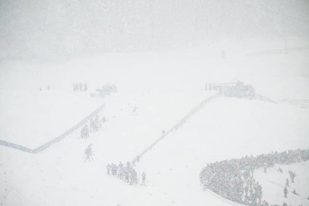 260219 Heavy snow during he nordic combined team sprint cross-country skiing during day 12 of the 2026 Winter Olympics on February 19, 2026 in Val di Fiemme. Photo: Maxim Thore BILDBYRAN kod MT MT0997 nordisk kombination nordic combined nordisk kombinert Olympic Games, Olympische Spiele, Olympia, OS olympics winter olympics os ol olympiska spel vinter-os olympiske leker milano cortina 2026 milan cortina 2026 milano cortina 2026 olympic games milano cortina 2026 winter olympic games milano cortina-os milano cortina-ol vinter-ol 12 bbeng snö genre *** 260219 Heavy snow during he nordic combined team sprint cross country skiing during day 12 of the 2026 Winter Olympics on February 19, 2026 in Val di Fiemme Photo Maxim Thore BILDBYRAN code MT MT0997 nordic combination nordic combined nordic kombinert olympic games olympics winter olympics os ol olympiska spel vinter os olympiske leker milano cortina 2026 milan cortina 2026 milano cortina 2026 olympic games milano cortina 2026 winter olympic games milano cortina os milano cortina ol vinter ol 12 bbeng snö genre  Copyright: MAXIMxTHORE BB260219MT011