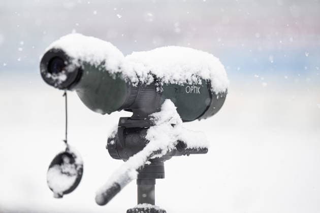 260219 A binocular covered with snow at a biathlon training session during day 13 of the 2026 Winter Olympics on February 19, 2026 in Anterselva. Photo: Mathias Bergeld BILDBYRAN kod MB MB1338 skidskytte biathlon skiskyting Olympic Games, Olympische Spiele, Olympia, OS olympics winter olympics os ol olympiska spel vinter-os olympiske leker milano cortina 2026 milan cortina 2026 milano cortina 2026 olympic games milano cortina 2026 winter olympic games milano cortina-os milano cortina-ol vinter-ol 13 bbeng träning training genre snö snöfall kikare *** 260219 A binocular covered with snow at a biathlon training session during day 13 of the 2026 Winter Olympics on February 19, 2026 in Anterselva Photo Mathias Bergeld BILDBYRAN code MB MB1338 biathlon biathlon biathlon olympic games olympics olympics winter olympics os ol olympic games winter os olympic games milano cortina 2026 milan cortina 2026 milano cortina 2026 olympic games milano cortina 2026 winter olympic games milano cortina os milano cortina ol winter ol 13 bbeng training training genre snow snowfall binoculars  Copyright: MATHIASxBERGELD BB260219MB004