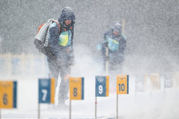 Milano Cortina 2026, Biathlon, Training