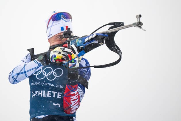 260219 Quentin Fillon Maillet of France at a biathlon training session during day 13 of the 2026 Winter Olympics on February 19, 2026 in Anterselva. Photo: Mathias Bergeld BILDBYRAN kod MB MB1338 skidskytte biathlon skiskyting Olympic Games, Olympische Spiele, Olympia, OS olympics winter olympics os ol olympiska spel vinter-os olympiske leker milano cortina 2026 milan cortina 2026 milano cortina 2026 olympic games milano cortina 2026 winter olympic games milano cortina-os milano cortina-ol vinter-ol 13 bbeng träning training frankrike *** 260219 Quentin Fillon Maillet of France at a biathlon training session during day 13 of the 2026 Winter Olympics on February 19, 2026 in Anterselva Photo Mathias Bergeld BILDBYRAN code MB MB1338 biathlon biathlon olympic games olympics olympics winter olympics os ol olympic games winter os olympic games milano cortina 2026 milan cortina 2026 milano cortina 2026 olympic games milano cortina 2026 winter olympic games milano cortina os milano cortina ol winter ol 13 bbeng training training france  Copyright: MATHIASxBERGELD BB260219MB030