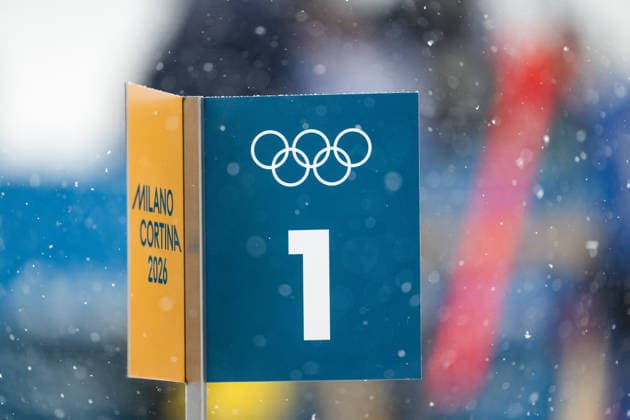 260219 A sign with the Olympic rings at lane one on the shooting range at a biathlon training session during day 13 of the 2026 Winter Olympics on February 19, 2026 in Anterselva. Photo: Mathias Bergeld BILDBYRAN kod MB MB1338 skidskytte biathlon skiskyting Olympic Games, Olympische Spiele, Olympia, OS olympics winter olympics os ol olympiska spel vinter-os olympiske leker milano cortina 2026 milan cortina 2026 milano cortina 2026 olympic games milano cortina 2026 winter olympic games milano cortina-os milano cortina-ol vinter-ol 13 bbeng träning training genre os-ringar snö snöfall *** 260219 A sign with the Olympic rings at lane one on the shooting range at a biathlon training session during day 13 of the 2026 Winter Olympics on February 19, 2026 in Anterselva Photo Mathias Bergeld BILDBYRAN code MB MB1338 biathlon biathlon biathlon olympic games olympics olympics winter olympics os ol olympic games winter os olympic games milano cortina 2026 milan cortina 2026 milano cortina 2026 olympic games milano cortina 2026 winter olympic games milano cortina os milano cortina ol winter ol 13 bbeng training training genre os rings snow snowfall  Copyright: MATHIASxBERGELD BB260219MB034