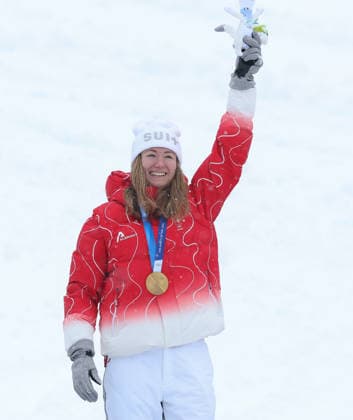Milano Cortina 2026 - XXV Olympic Winter games, Winterspiele,Spiele, Summer games Bormio - Italy 19 February,2026 Woman s Ski Mountaineering Final Image Show: Gold Medal Fatton M. SUI  Copyright: xSergioxBisi IPAxSportx xipa-agency.netx xx IPA_71730756 IPA_Agency_IPA71730756