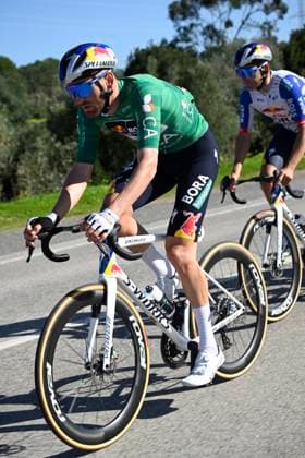 Volta Algarve 2026 Stage 2 FOIA (MONCHIQUE), PORTUGAL - FEBRUARY 19 : Meeus Jordi (BEL) of Red Bull - BORA - Hansgrohe during stage 2 of the 52th edition of Volta Algarve an UCI ProSeries 2.Pro cycling road race stage for Men Elite of 147.2 km with start in Portimao and finish in Foia (Monchique) on February 19, 2026 in Foia (Monchique), Portugal, 19 02 2026 ( Motordriver Guy De Vuyst - Foia (Monchique) Portugal  Copyright: xNicoxVereeckenx