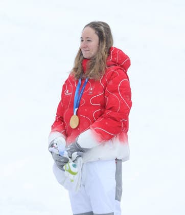 Milano Cortina 2026 - XXV Olympic Winter games, Winterspiele,Spiele, Summer games Bormio - Italy 19 February,2026 Woman s Ski Mountaineering Final Image Show: Gold Medal Fatton M. SUI  Copyright: xSergioxBisi IPAxSportx xipa-agency.netx xx IPA_71730821 IPA_Agency_IPA71730821