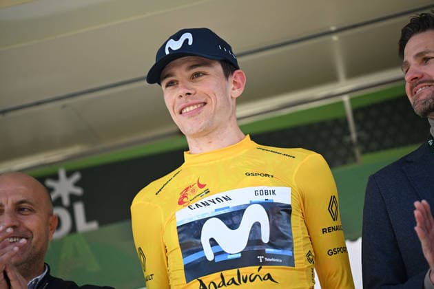 19-02-2026 Vuelta Andalucia; Tappa 02 Torrox - Otura; 2026, Movistar; Romeo Abad, Ivan; Otura; 