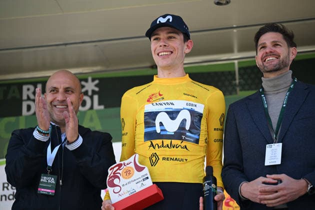 19-02-2026 Vuelta Andalucia; Tappa 02 Torrox - Otura; 2026, Movistar; Romeo Abad, Ivan; Otura; 