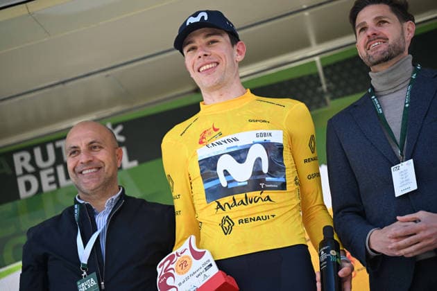 19-02-2026 Vuelta Andalucia; Tappa 02 Torrox - Otura; 2026, Movistar; Romeo Abad, Ivan; Otura; 